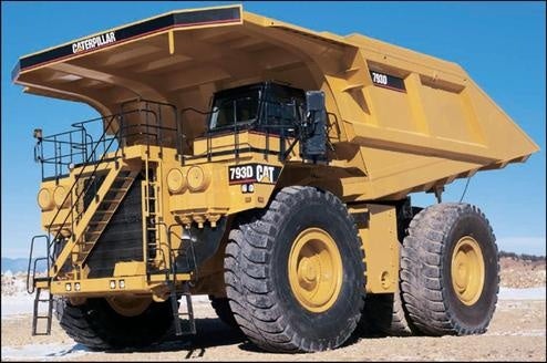 Caterpillar 793, World's Coolest Dump Truck, Now With Electric Drive