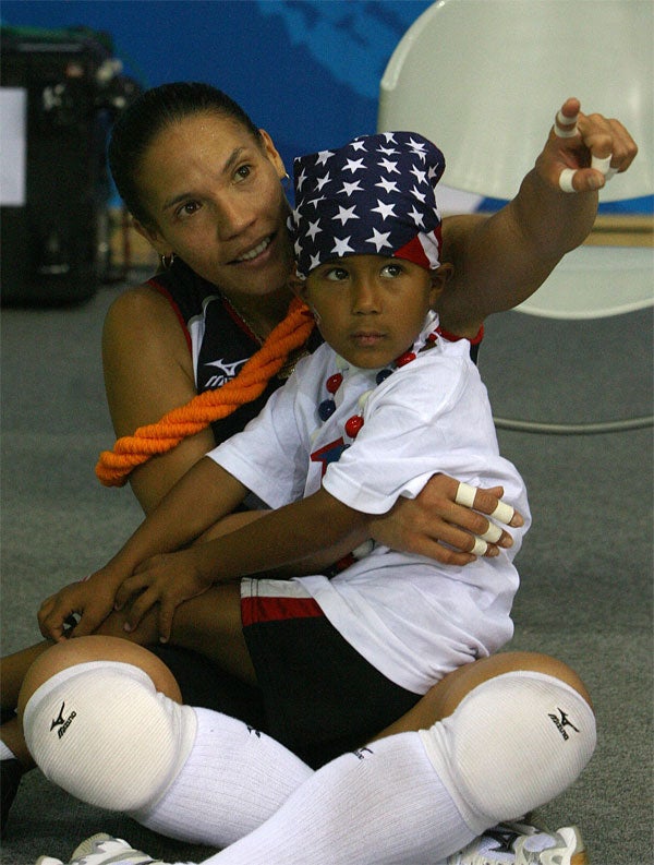 Golden Girls (& Boys): Robyn Ah Mow-Santos, Son Jordan
