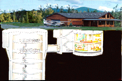 Live in a Yuppie Missile Silo in Upstate NY