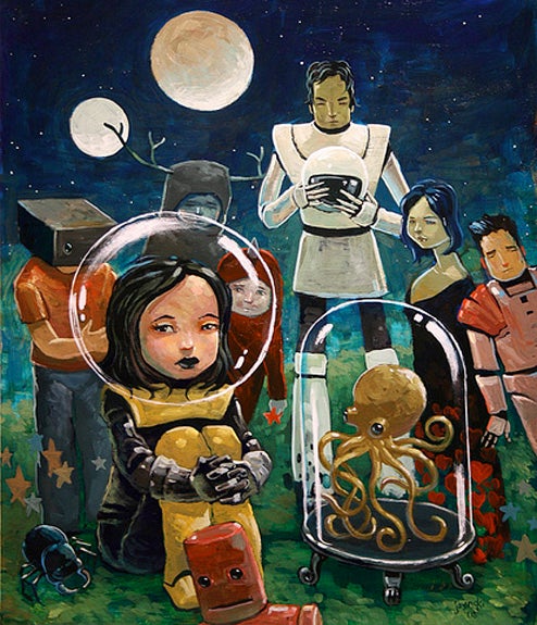 Aaron Jasinski: Retro SF Meets the Future