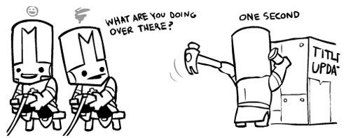 Castle Crashers Title Update Is Coming, It's Coming