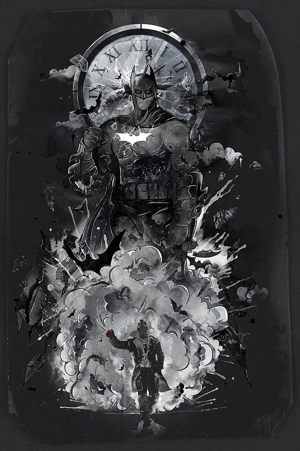 Dark Knight Rises fan art will be the instrument of your jubilation