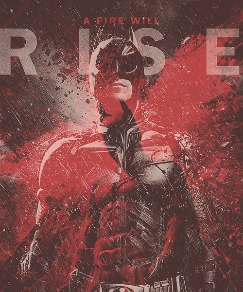Dark Knight Rises fan art will be the instrument of your jubilation