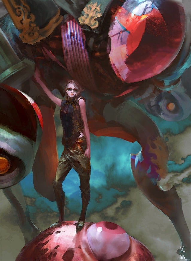 Beautiful Video Game Art, All the Way From China