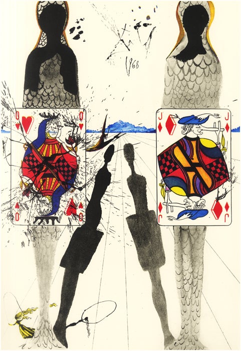 What did Salvador Dalí's Alice in Wonderland look like?