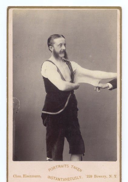 Glamour shots of carnival "freaks" of the 1800s were oddly touching