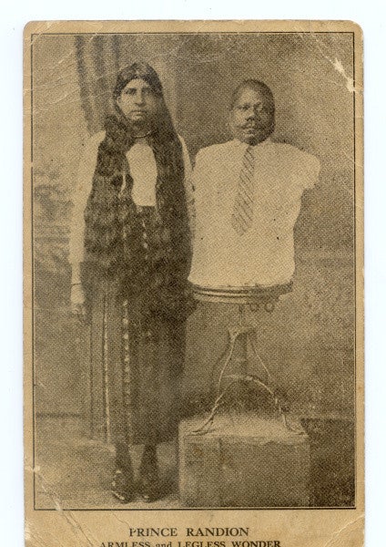 Glamour shots of carnival "freaks" of the 1800s were oddly touching