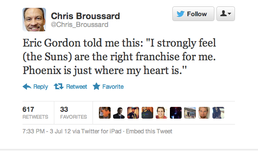 Congratulations, You Are Chris Broussard's Source