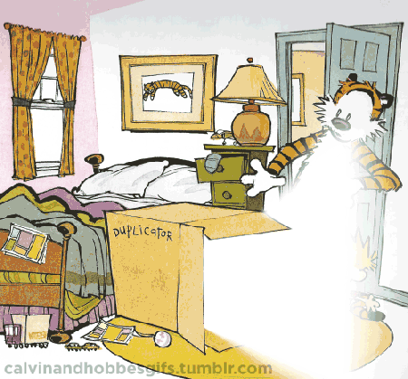 Spaceman Spiff (and other classic Calvin and Hobbes moments) in GIF form