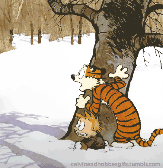 Spaceman Spiff (and other classic Calvin and Hobbes moments) in GIF form