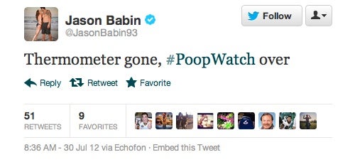 Jason Babin Was Cleared For An MRI Because He Finally Took A Shit