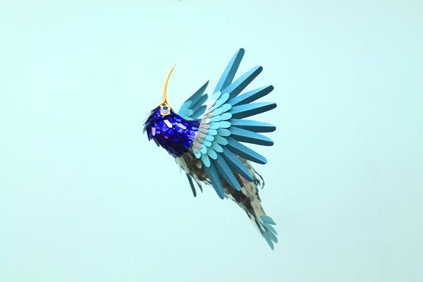 These lovely paper birds will make you feel at peace with the world