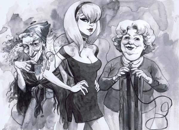 Concept art from the Sandman movie that never was