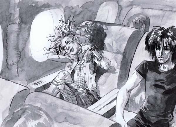 Concept art from the Sandman movie that never was