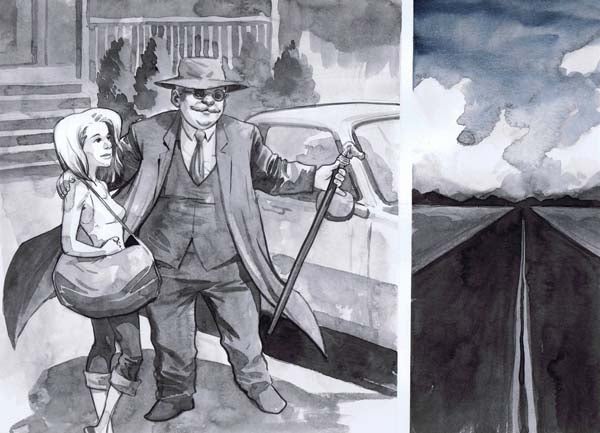 Concept art from the Sandman movie that never was