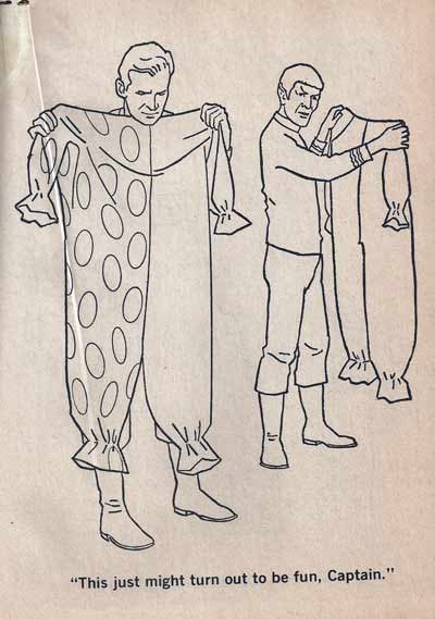 The Best Scenes From Insane Old Star Trek Coloring Books
