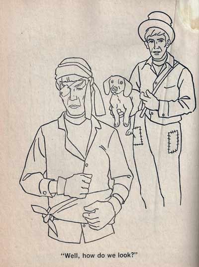 The Best Scenes From Insane Old Star Trek Coloring Books