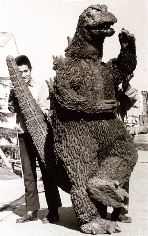 Behind-the-scenes Godzilla photos were charming, absolutely ridiculous
