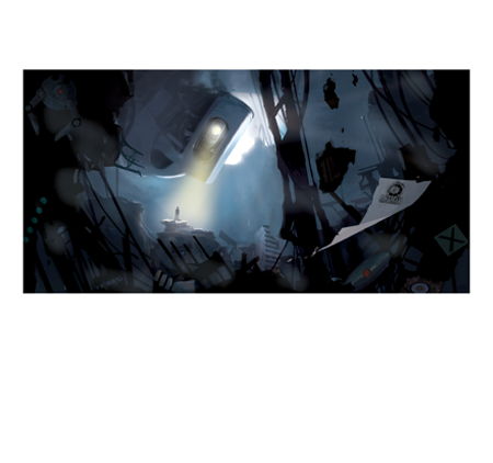 Some Valve Art From Portal & DOTA 2