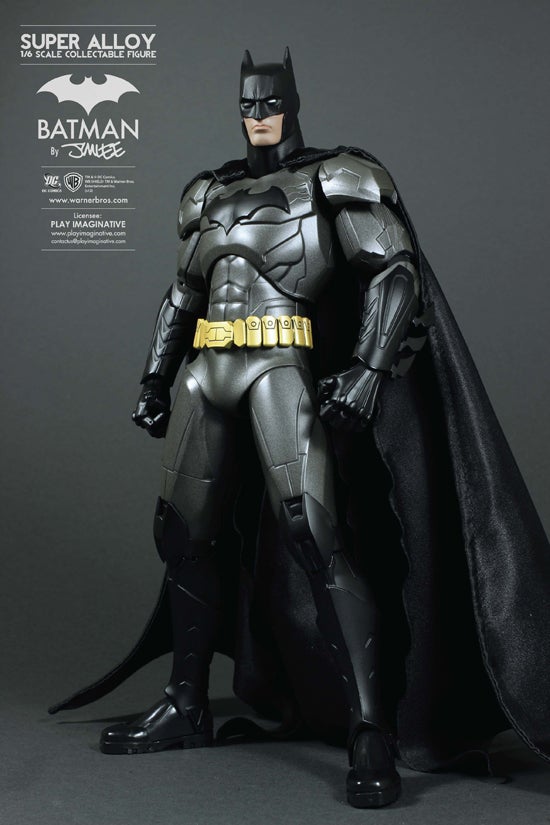 I'm in Love With a Giant Batman Figure That's Made Out of Metal