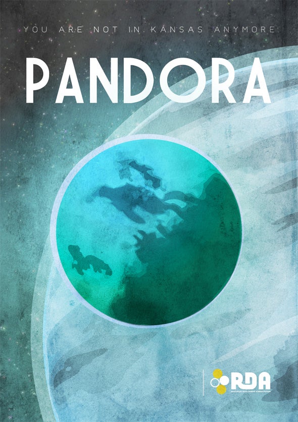 Science fiction travel posters help you pick your next off-planet vacation