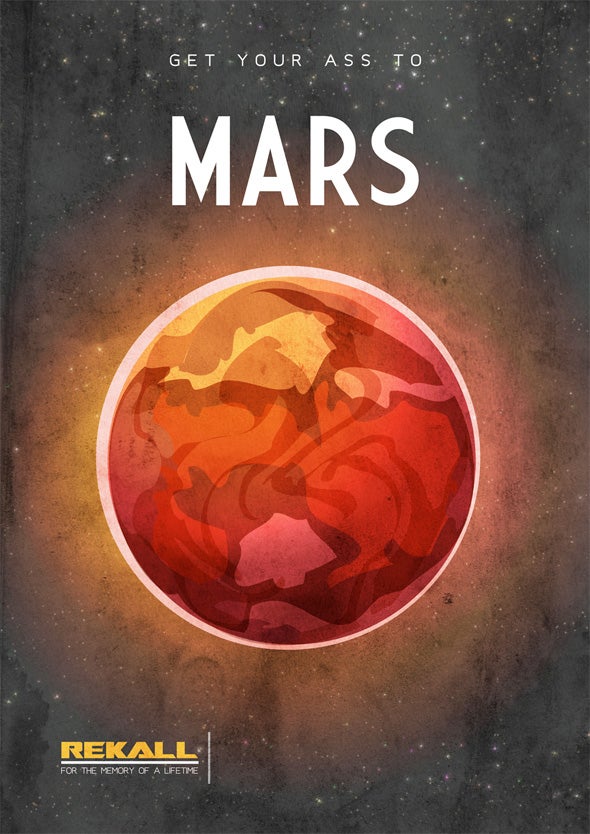 Science fiction travel posters help you pick your next off-planet vacation