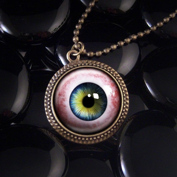 The very best fancy eyeball jewelry for a macabre night out