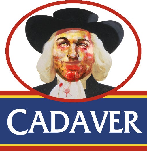 Logos redesigned for the impending zombie apocalypse