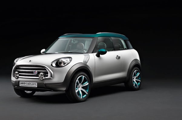 Mini Reveals Crossover Concept, Takes Brand Off-Road For First Time