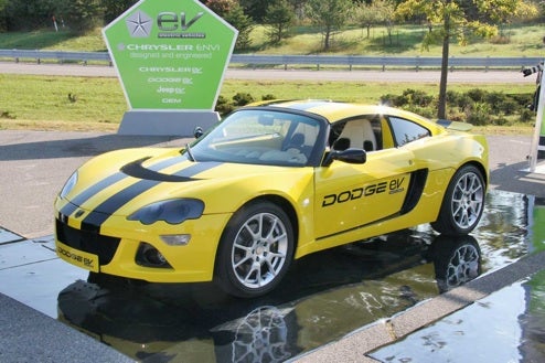 Chrysler Unveils Dodge EV, A Tesla-Like All-Electric Sports Car