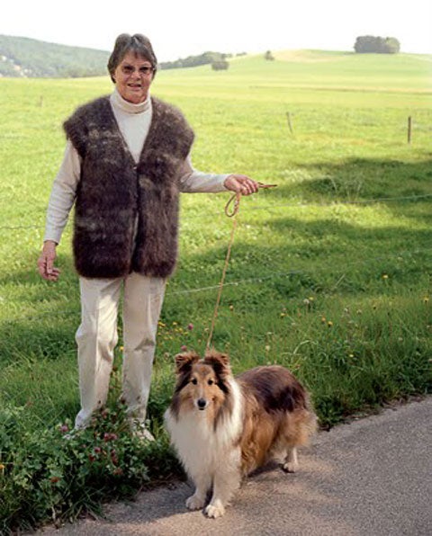 Dog Owners Wearing Sweaters Made From Their Dogs, Or When You've Gone Too Far