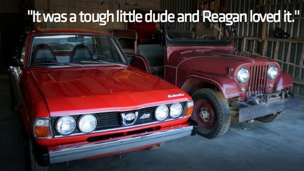 How Ronald Reagan Became A Secret Subaru Test Driver