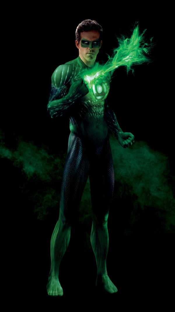 Inspect Ryan Reynolds computer-generated Green Lantern suit with 3 new high-res images
