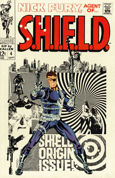 More classic comic covers transformed into weirdo GIFs