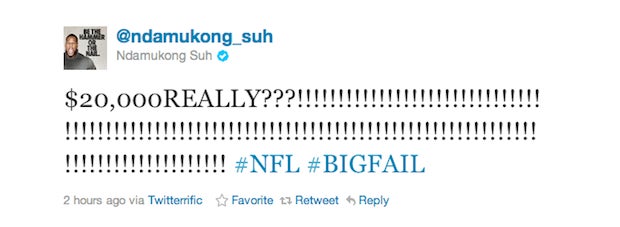 I Hope Andy Dalton's Head Was Worth $20K To Ndamukong Suh