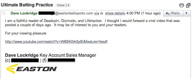 Okay Easton PR Guy, You Win