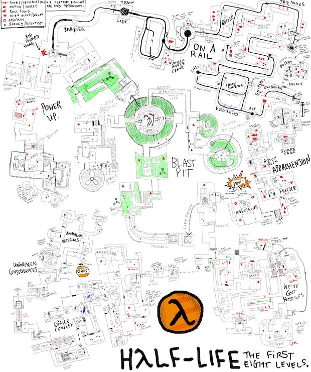 I Sure Couldn't Draw Half-Life This Well From Memory
