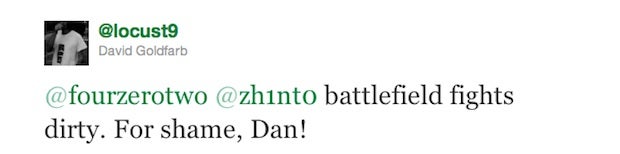 Peace for Our Time. Battlefield, Call of Duty Makers Play Battlefield 3 Together