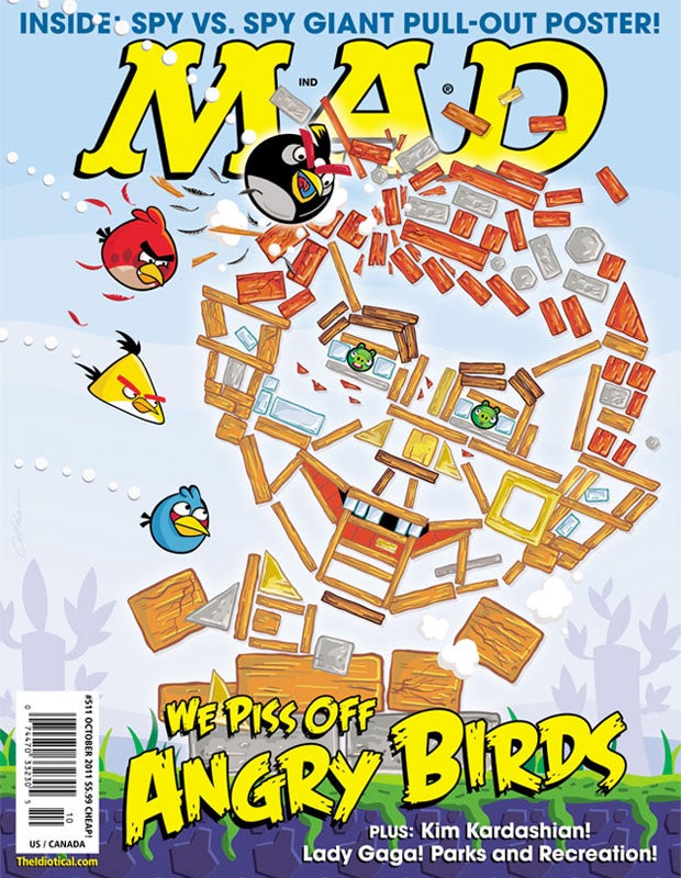 Angry Birds Go MAD, Crush Alfred E. Neuman