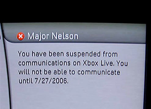 Microsoft Comments On LIVE Bannings