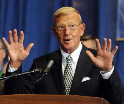 ESPN's Inconsistent Hitler Reference Policy Enables Lou Holtz to Get a Pass