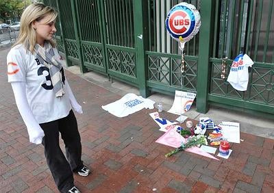 'Shrine To Futility' Growing Outside Of Wrigley Field