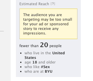 Use Facebook's Targeted Ads to Find Out How Many People Are Into Kinky Sex in Any Workplace