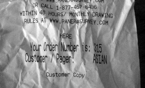 The Horny Waiter and Other Racist, Insulting, and Bizarre Fast Food Receipts