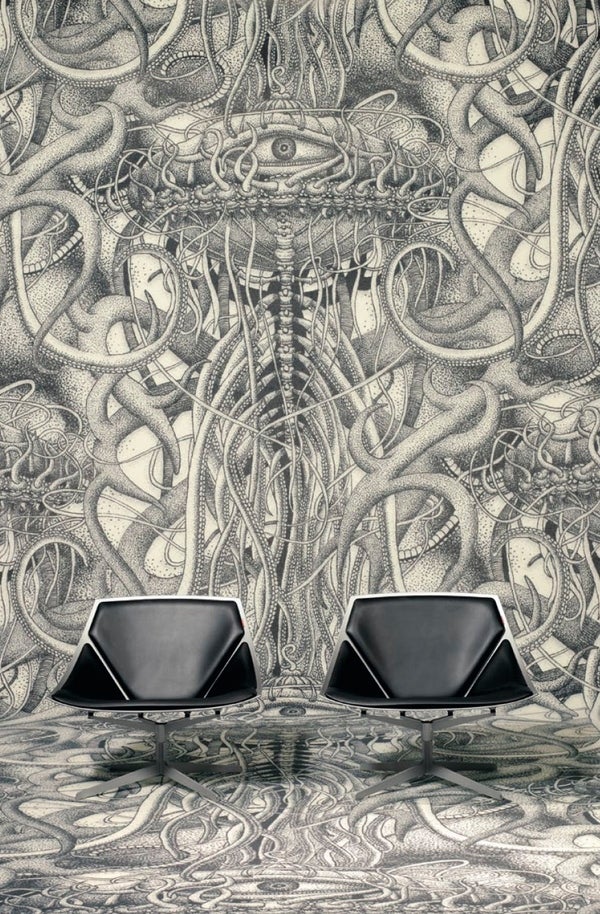 These gorgeous H.P. Lovecraft inspired monster rugs can be on your floors!