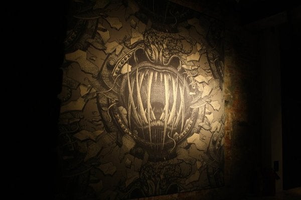 These gorgeous H.P. Lovecraft inspired monster rugs can be on your floors!