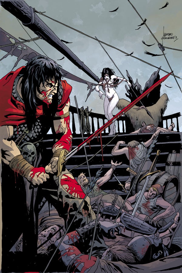 Read an exclusive sneak peek of Dark Horse Comics' Conan The Barbarian!
