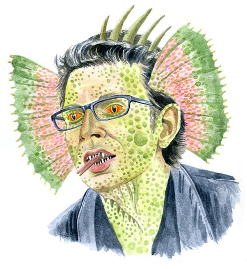 A deranged Jurassic Park art show (with absolutely no dinosaurs)