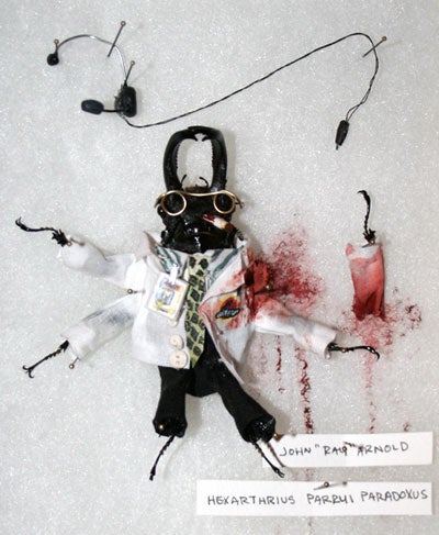 A deranged Jurassic Park art show (with absolutely no dinosaurs)