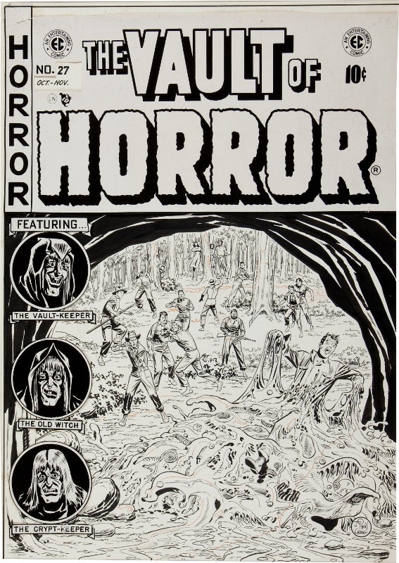 This is what $2 million worth of comic book art looks like